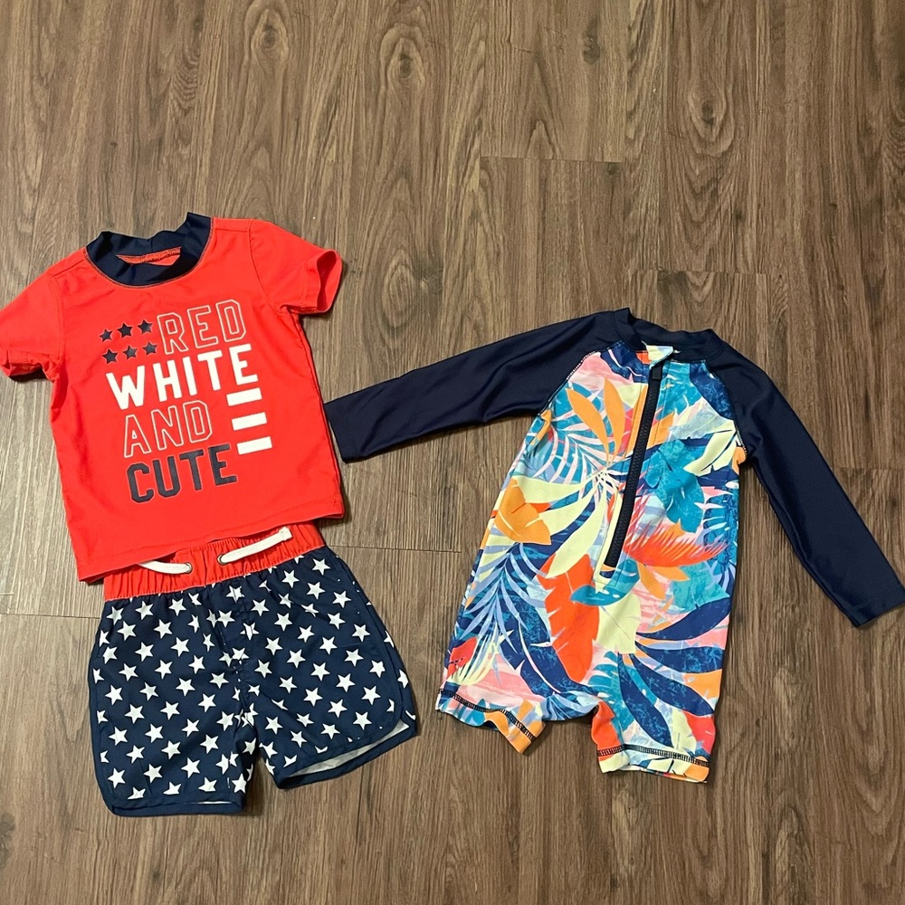 Toddler Swimsuits in Excellent Condition - Barely used!